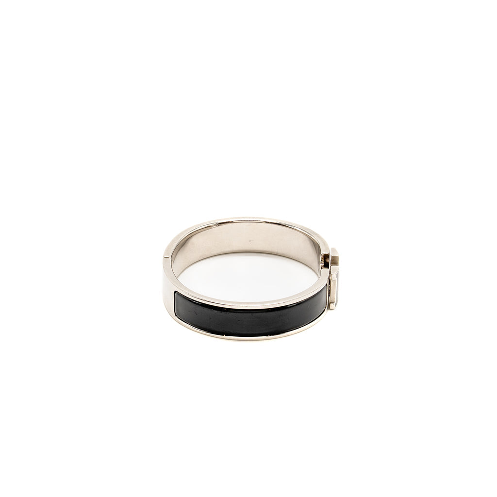 HERMES CLIC H BRACELET BLACK SHW