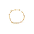 HERMES KELLY CHAINE BRACELET YELLOW GOLD, DIAMONDS