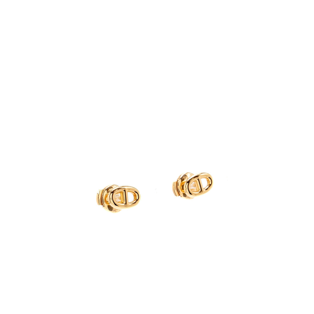 HERMES FARANDOLE EARRINGS ROSE GOLD
