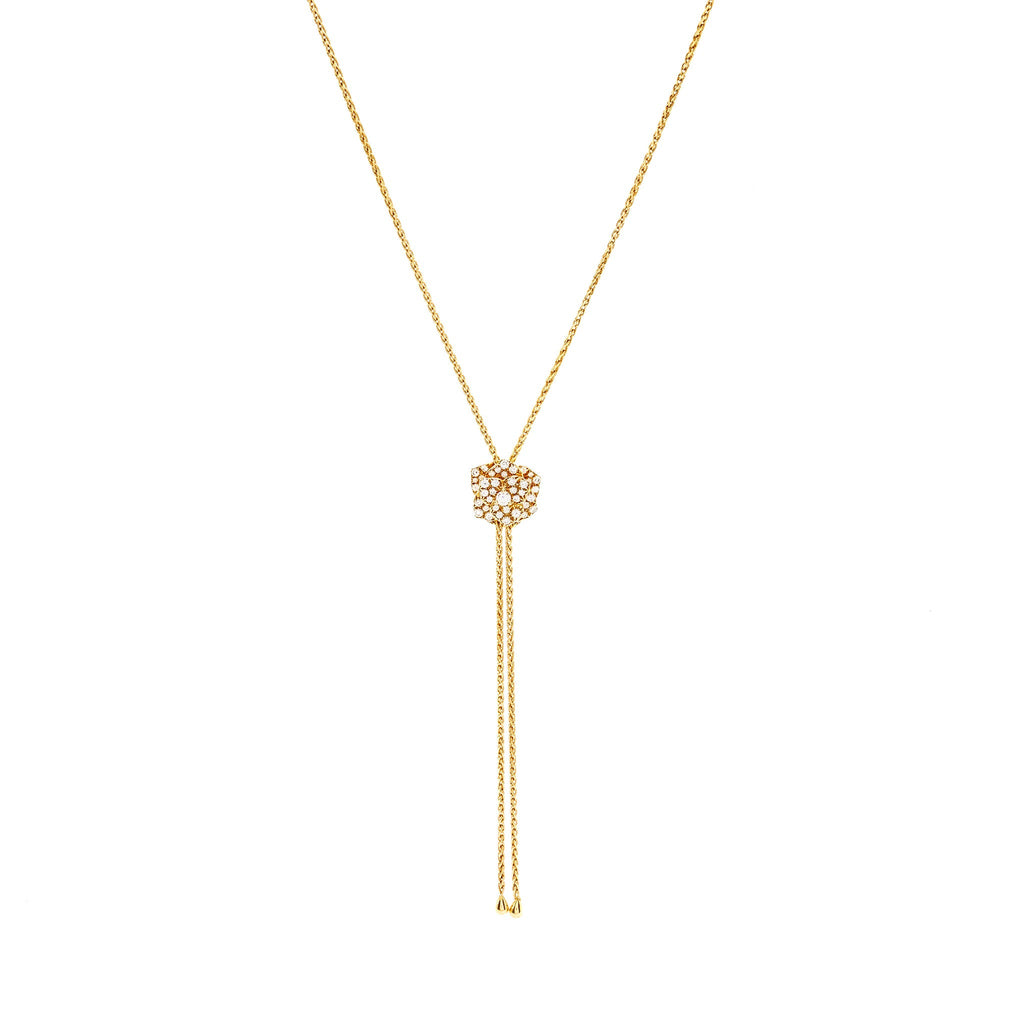 PIAGET ROSE PENDANT ROSE GOLD WITH DIAMONDS
