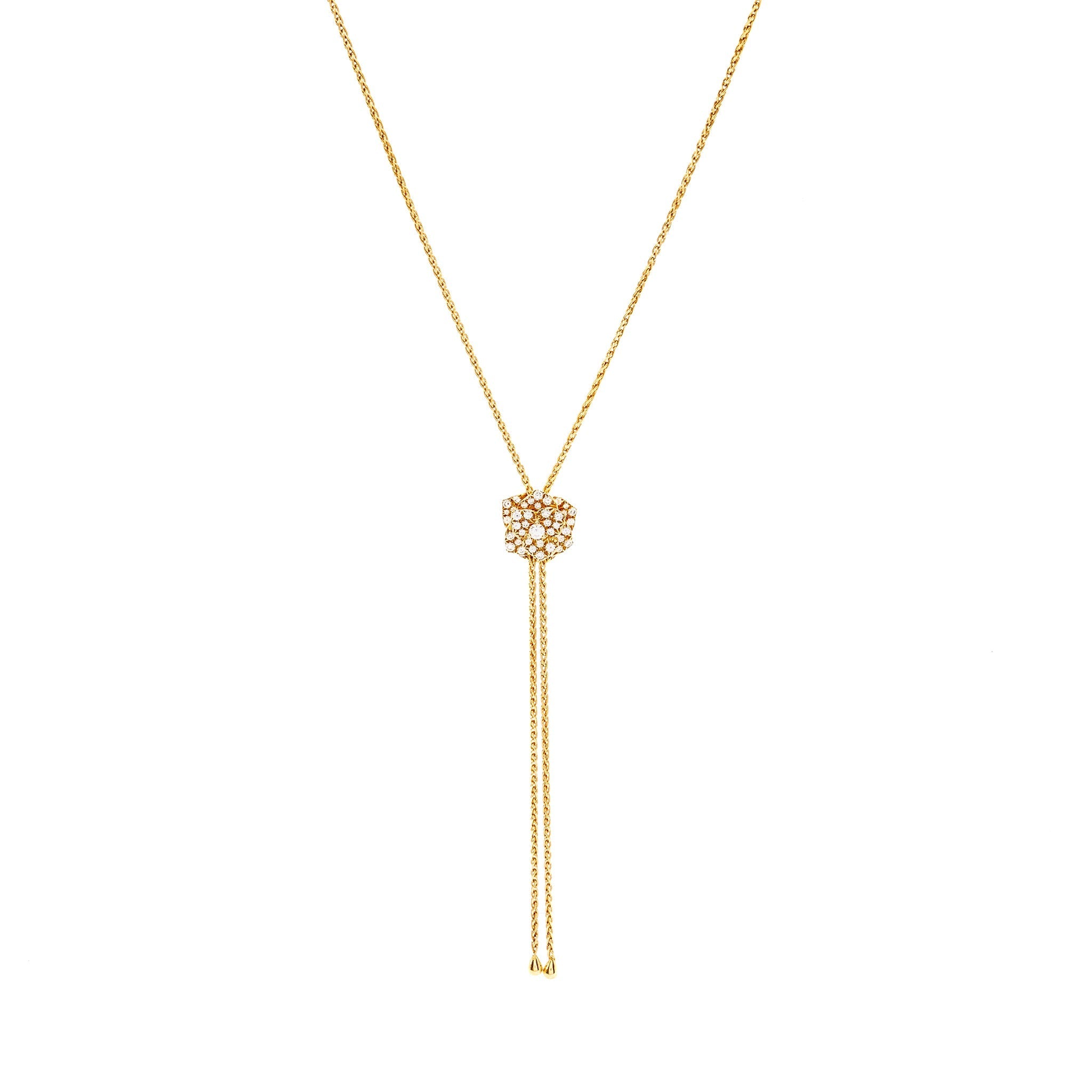PIAGET ROSE PENDANT ROSE GOLD WITH DIAMONDS