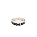 HERMES CLIC H BRACELET BLACK SHW