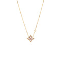 LOUIS VUITTON COLOR BLOSSOM BB STAR PENDANT, ROSE GOLD, PINK MOTHER OF PEARL / DIAMOND