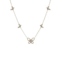 GRAFF MULTI BUTTERFLY SILHOUETTE DIAMOND PENDANT WHITE GOLD, DIAMONDS