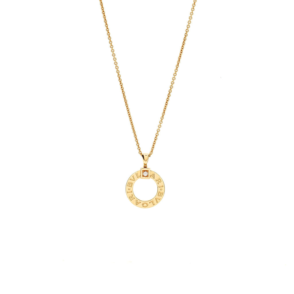 BVLGARI BVLGARI NECKLACE ROSE GOLD DIAMOND