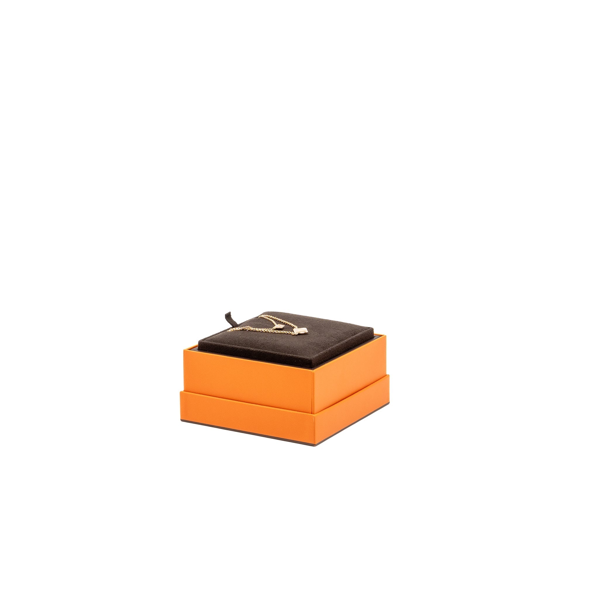 HERMES CLOU D’H PENDANT ROSE GOLD WITH DIAMONDS