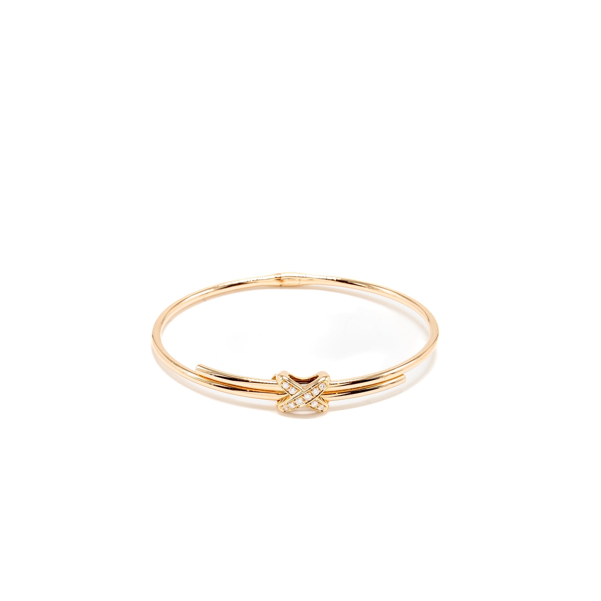 CHAUMET JEUX DE LIENS BRACELET ROSE GOLD/DIAMONDS
