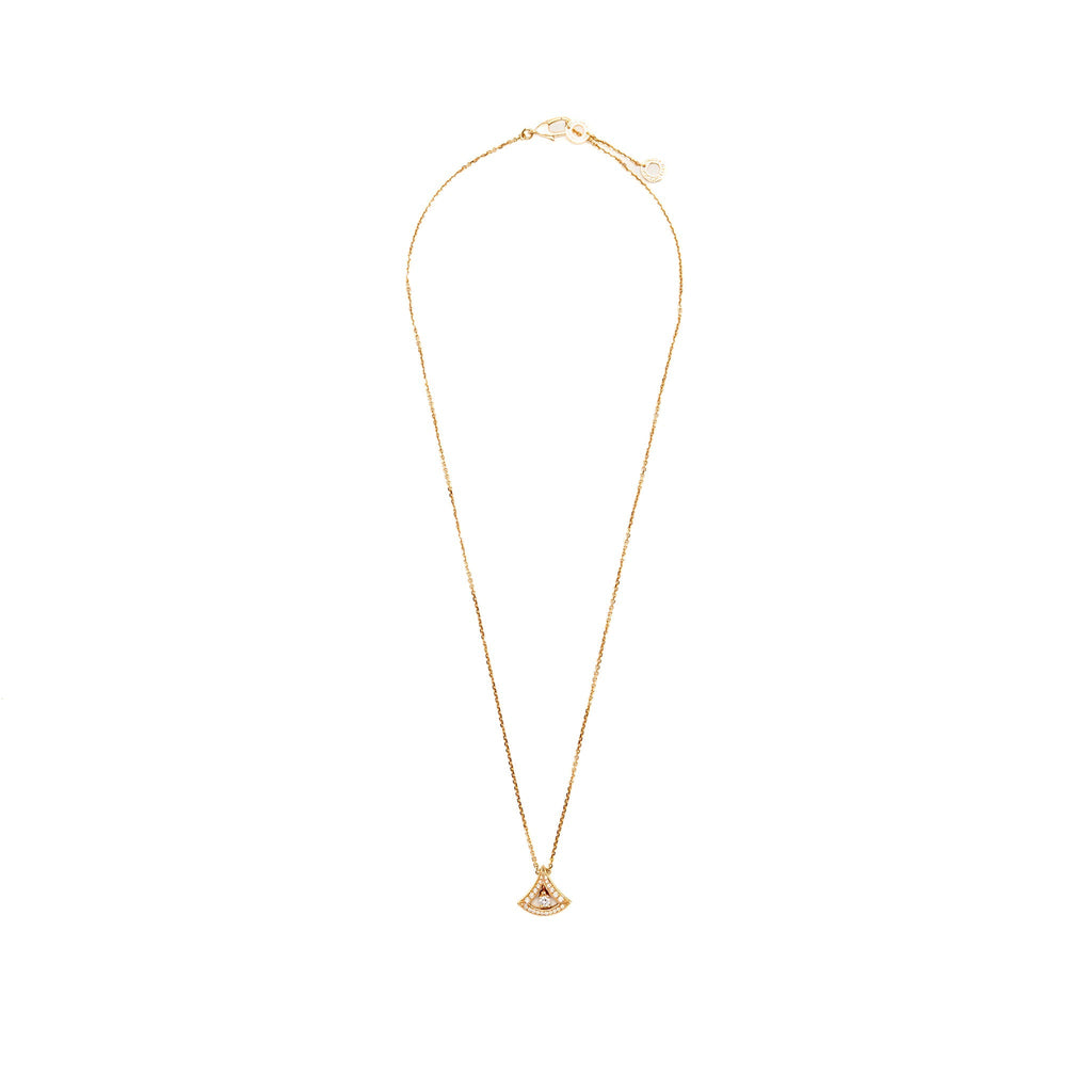 BVLGARI DIVAS’ DREAM NECKLACE ROSE GOLD WITH DIAMONDS