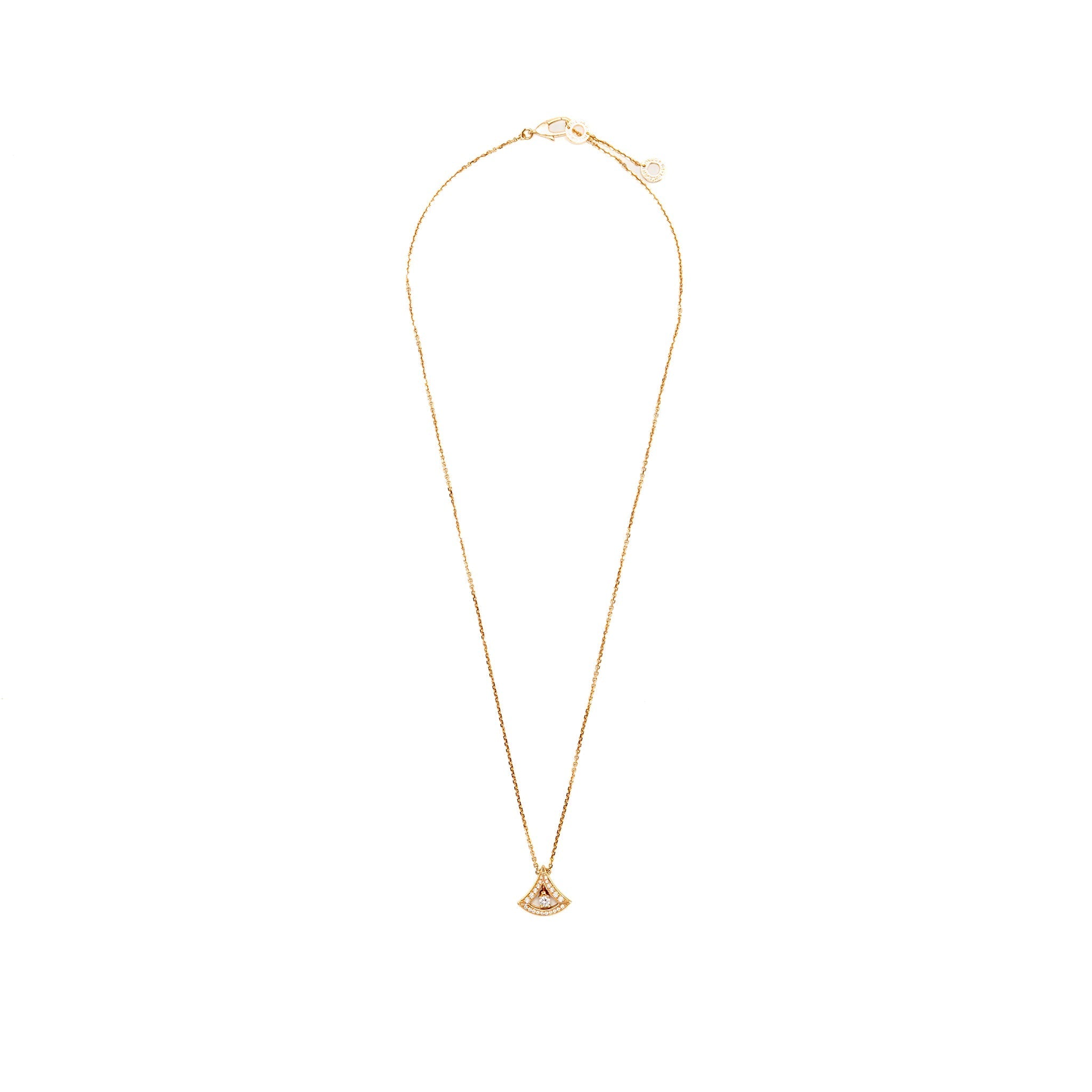 BVLGARI DIVAS’ DREAM NECKLACE ROSE GOLD WITH DIAMONDS