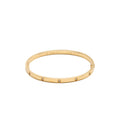 CARTIER LOVE BRACELET, YELLOW GOLD 10 DIAMONDS