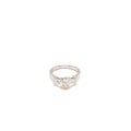 GRAFF PROMISE HEATER SHAPE DIAMOND ENGAGEMENT RING, 1.01 CARAT, E COLOR, VS1, PLATINUM