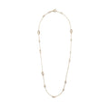 HERMES 120CM FARANDOLE LONG NECKLACE SILVER TONE