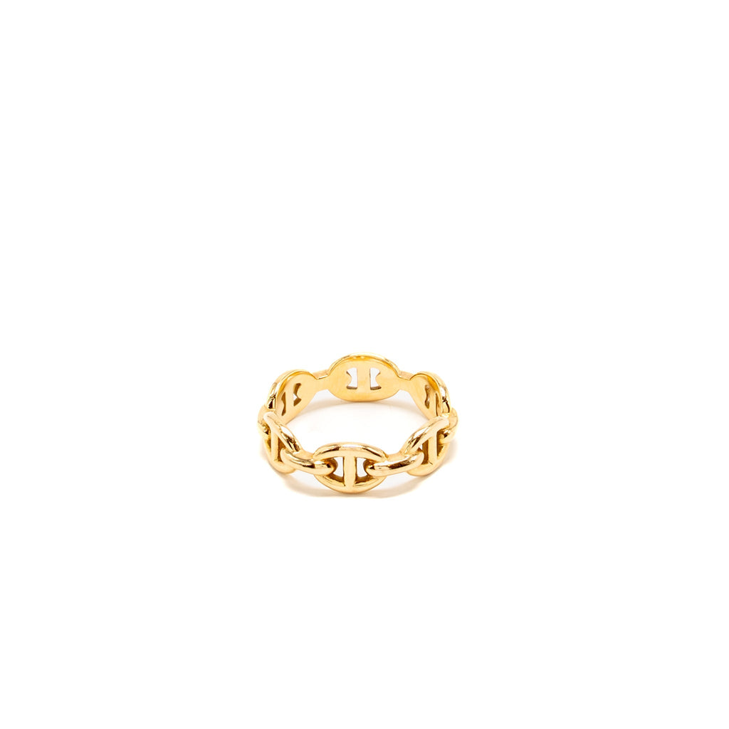 HERMES CHAINE D’ANCRE ENCHAINEE RING ROSE GOLD