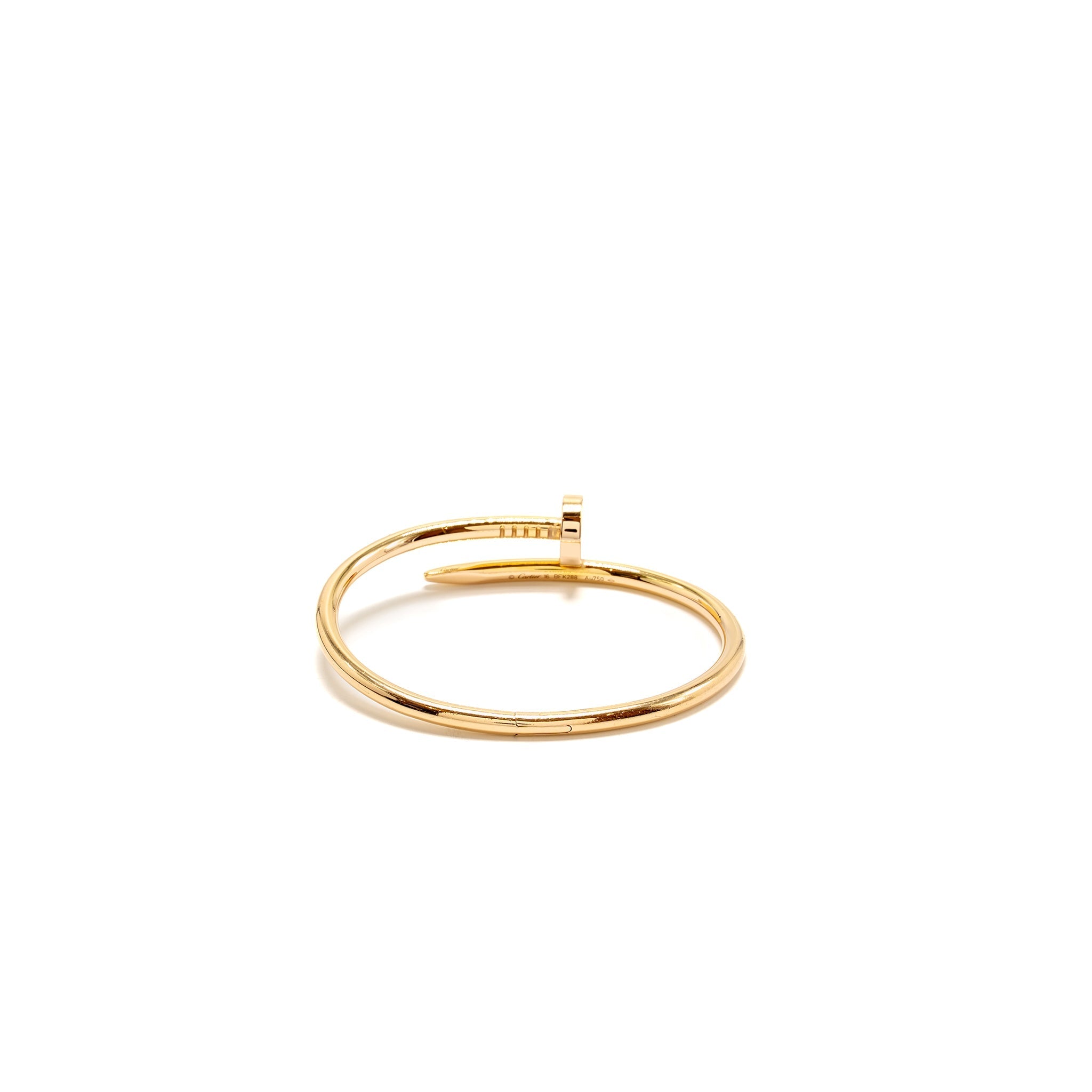 CARTIER JUSTE UN CLOU BRACELET, YELLOW GOLD
