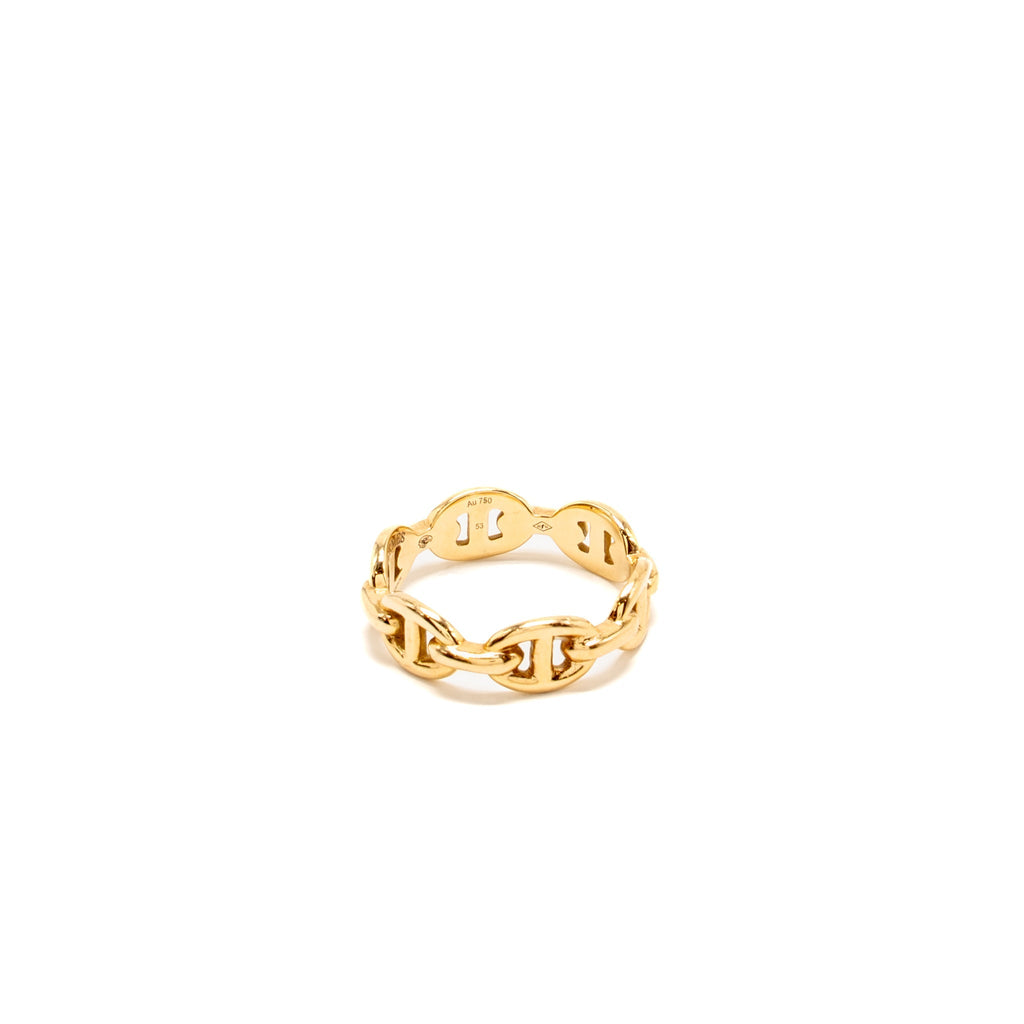HERMES CHAINE D’ANCRE ENCHAINEE RING ROSE GOLD
