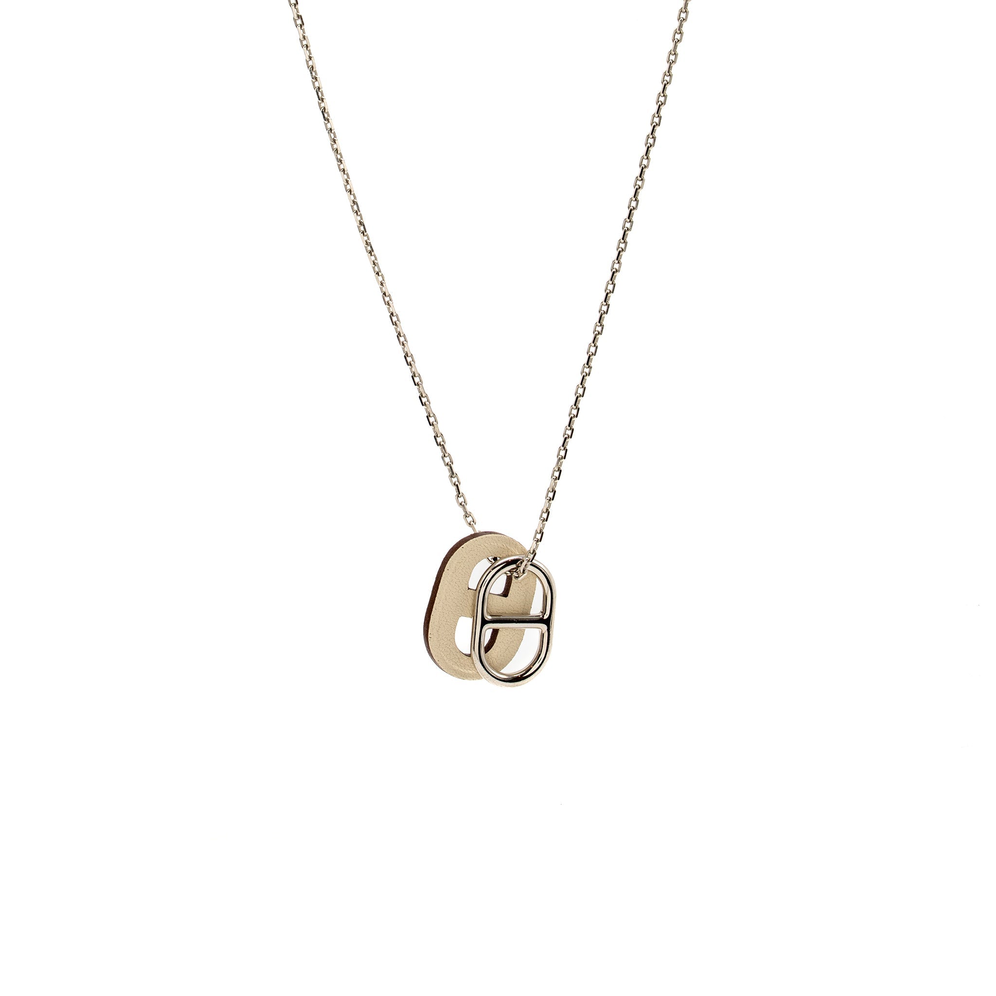 HERMES O’MAILLON PENDANT SWIFT WHITE SHW