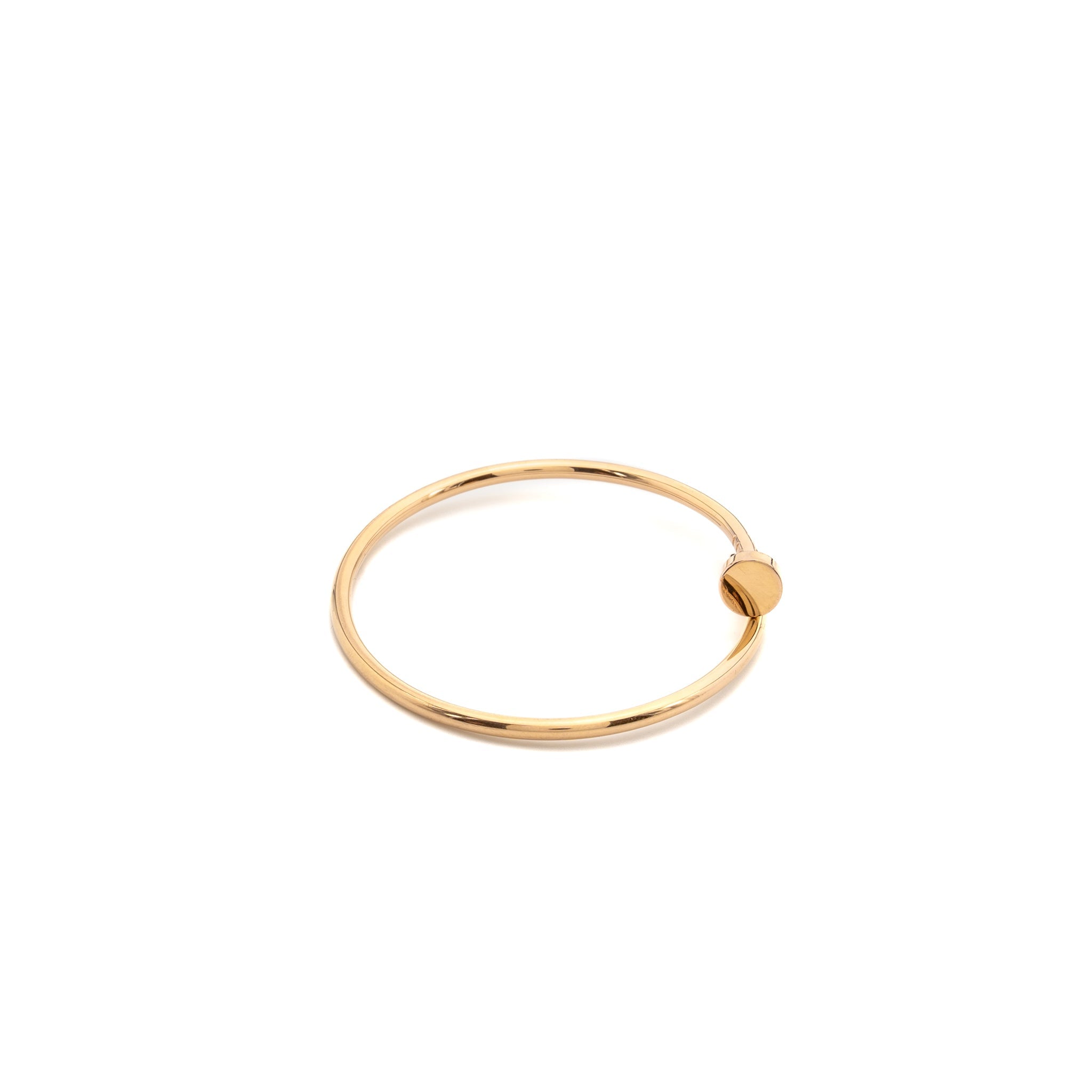 CARTIER JUSTE UN CLOU BRACELET ROSE GOLD