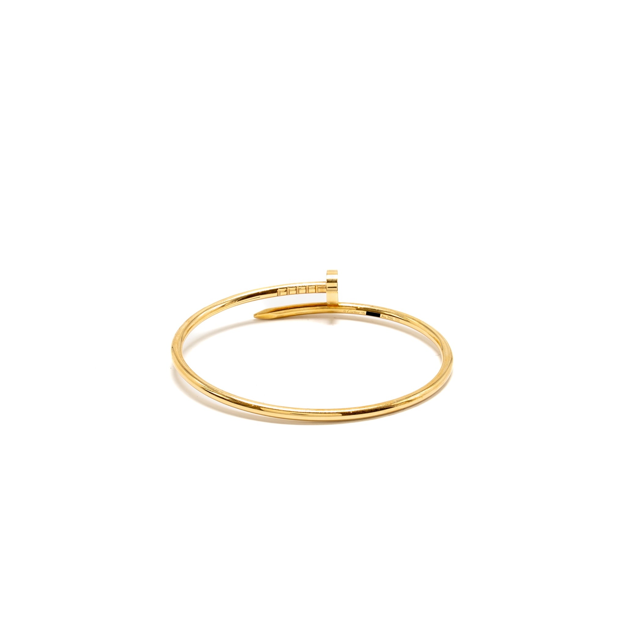 CARTIER JUSTE UN CLOU BRACELET YELLOW GOLD