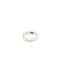 CARTIER PANTHERE LINK WEDDING BAND WHITE GOLD