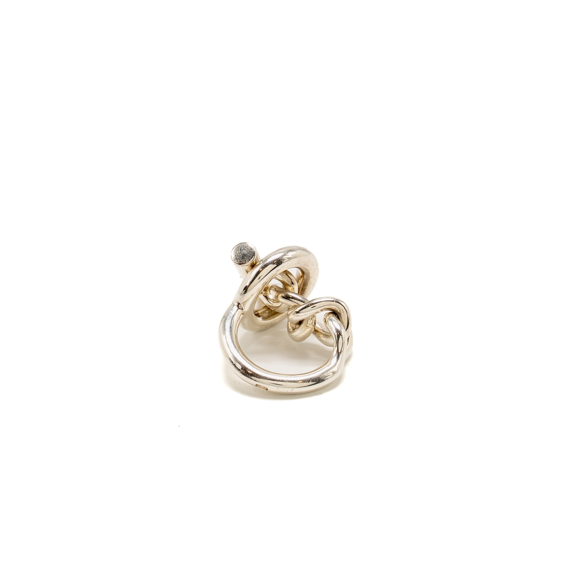 HERMES CROISETTE RING STERLING SILVER