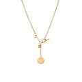 HERMES EX-LIBRIS PENDANT ROSE GOLD, DIAMOND