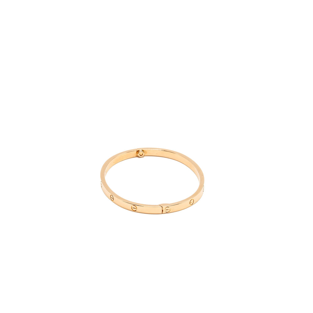 CARTIER LOVE BRACELET ROSE GOLD