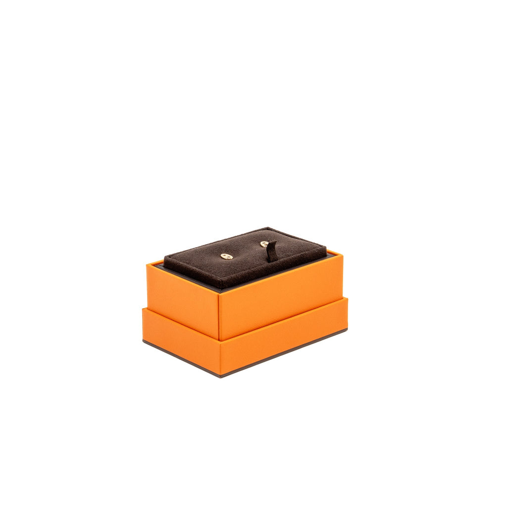 HERMES FARANDOLE EARRINGS ROSE GOLD