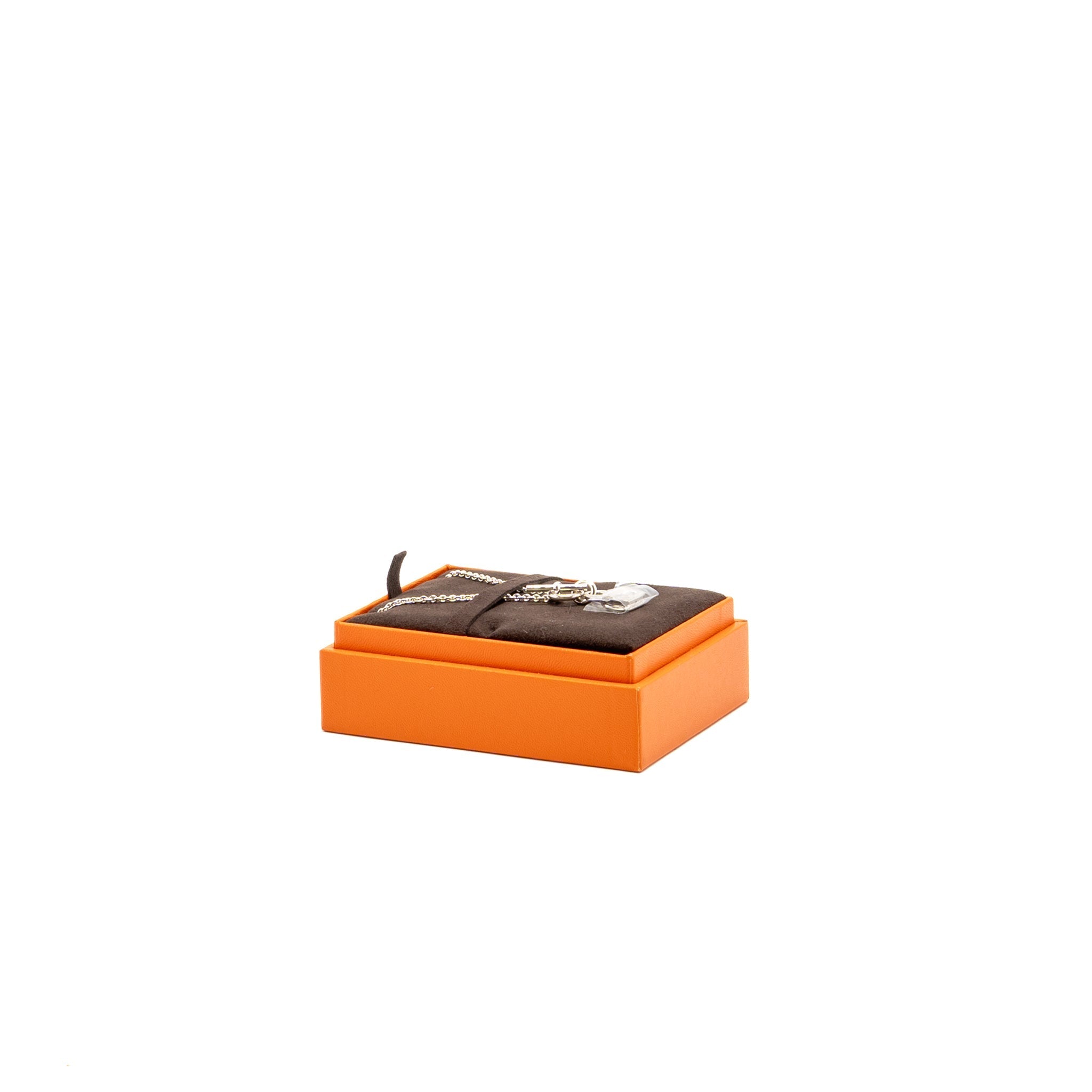 HERMES AMULETTES CONSTANCE PENDANT STERLING SILVER