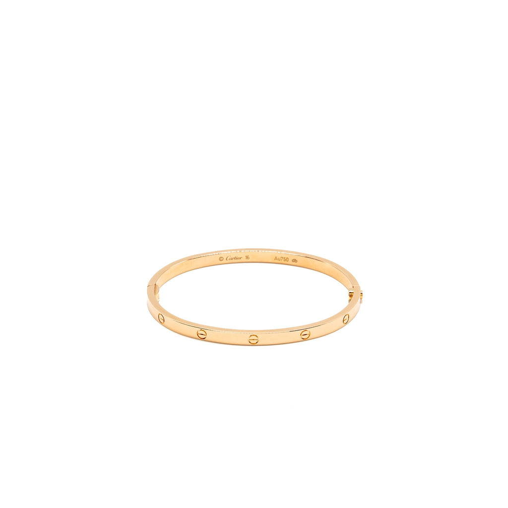 CARTIER LOVE BRACELET ROSE GOLD