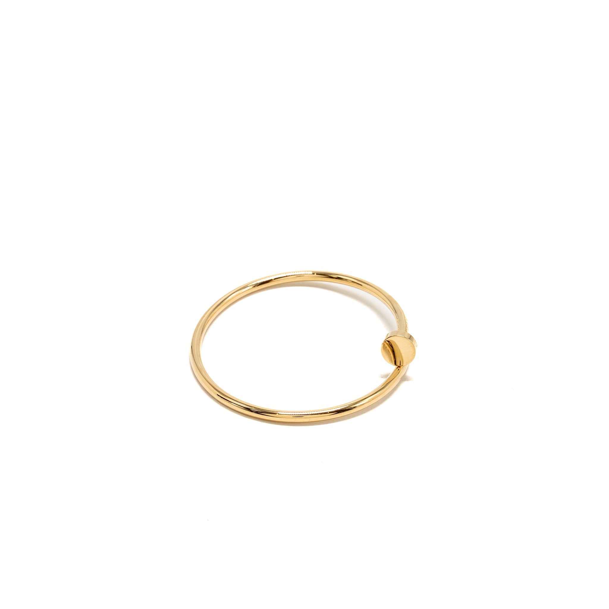 CARTIER JUSTE UN CLOU BRACELET YELLOW GOLD