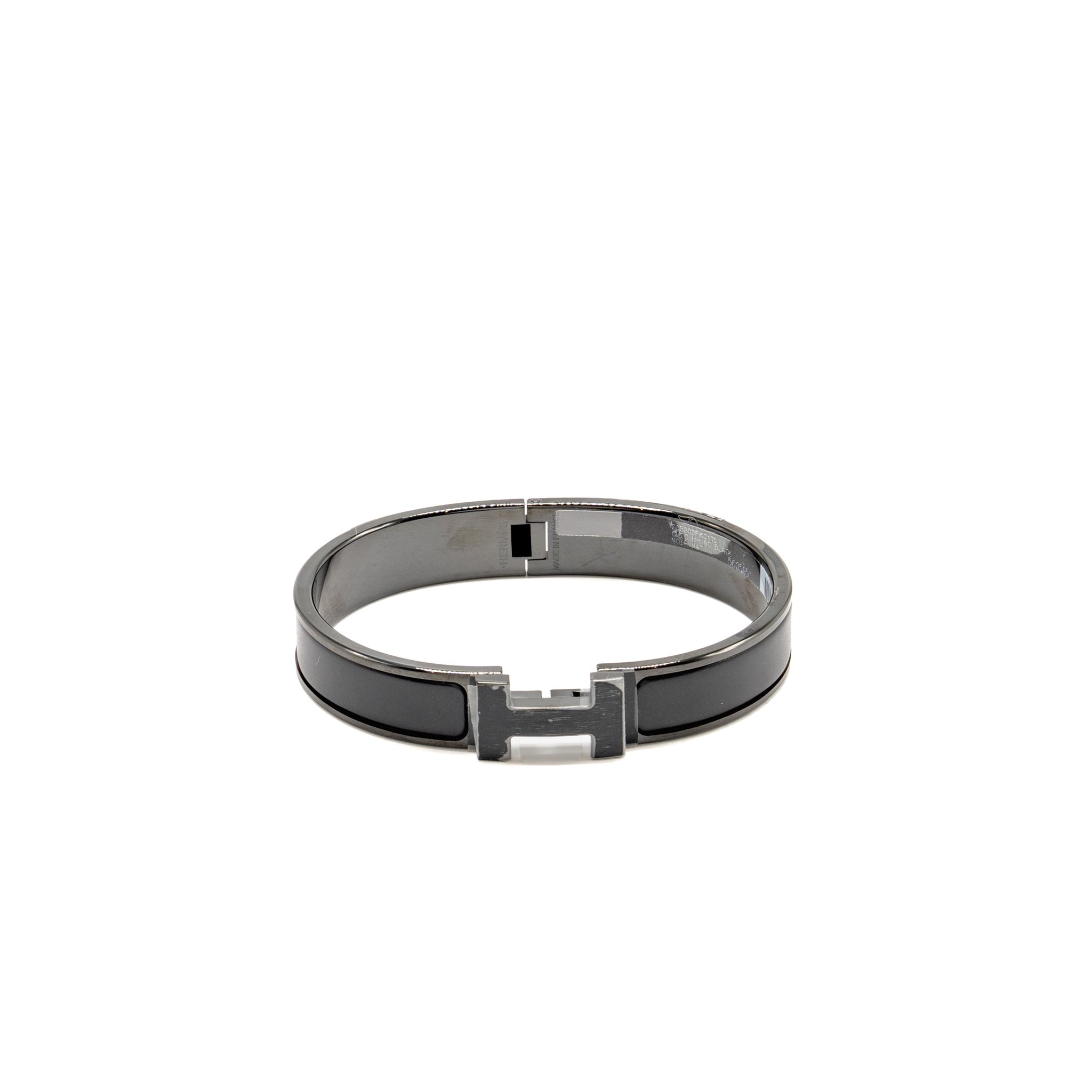 HERMES SIZE T5 CLIC HH BRACELET SO BLACK