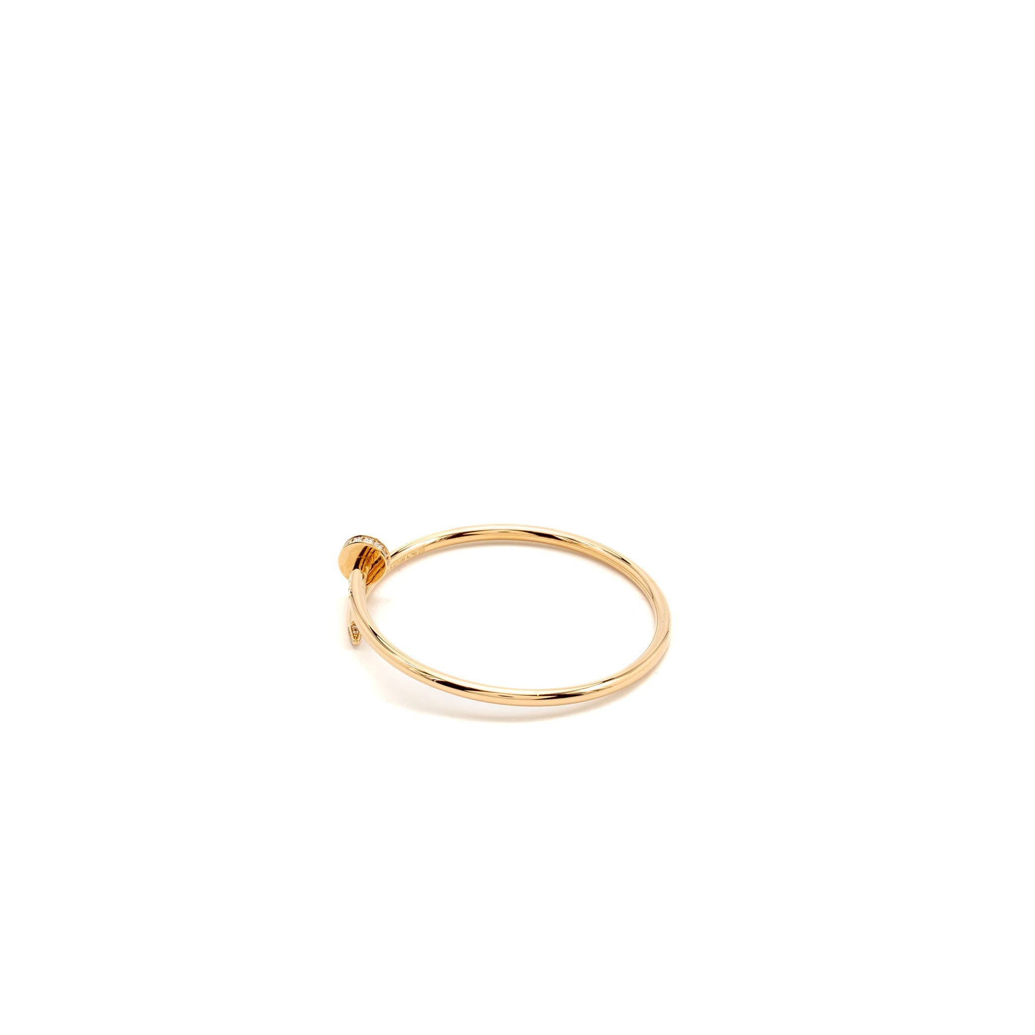 CARTIER JUSTE UN CLOU BRACELET ROSE GOLD DIAMONDS