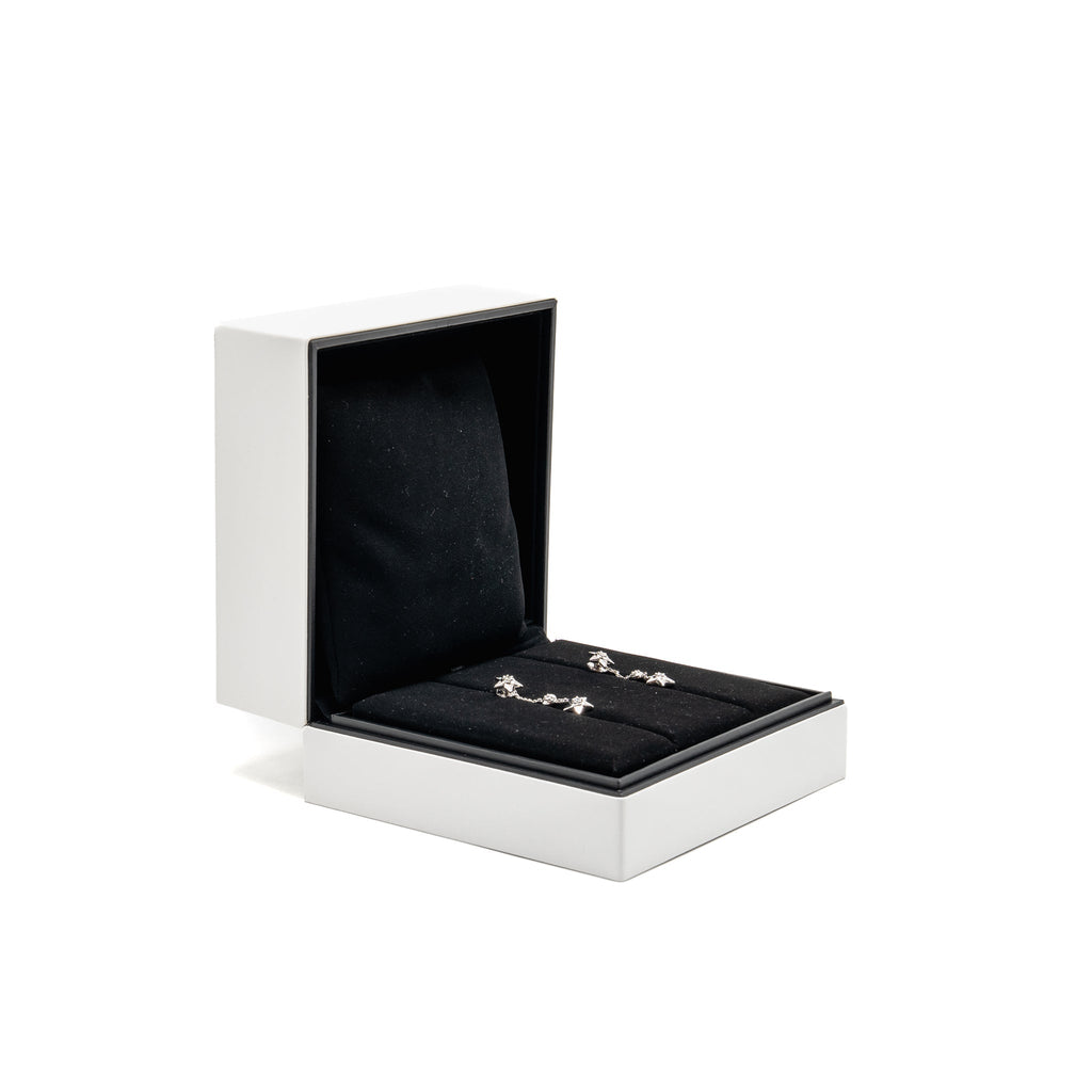 CHANEL COMETE 1932 TRANSFORMABLE EARRINGS, WHITE GOLD WITH DIAMONDS