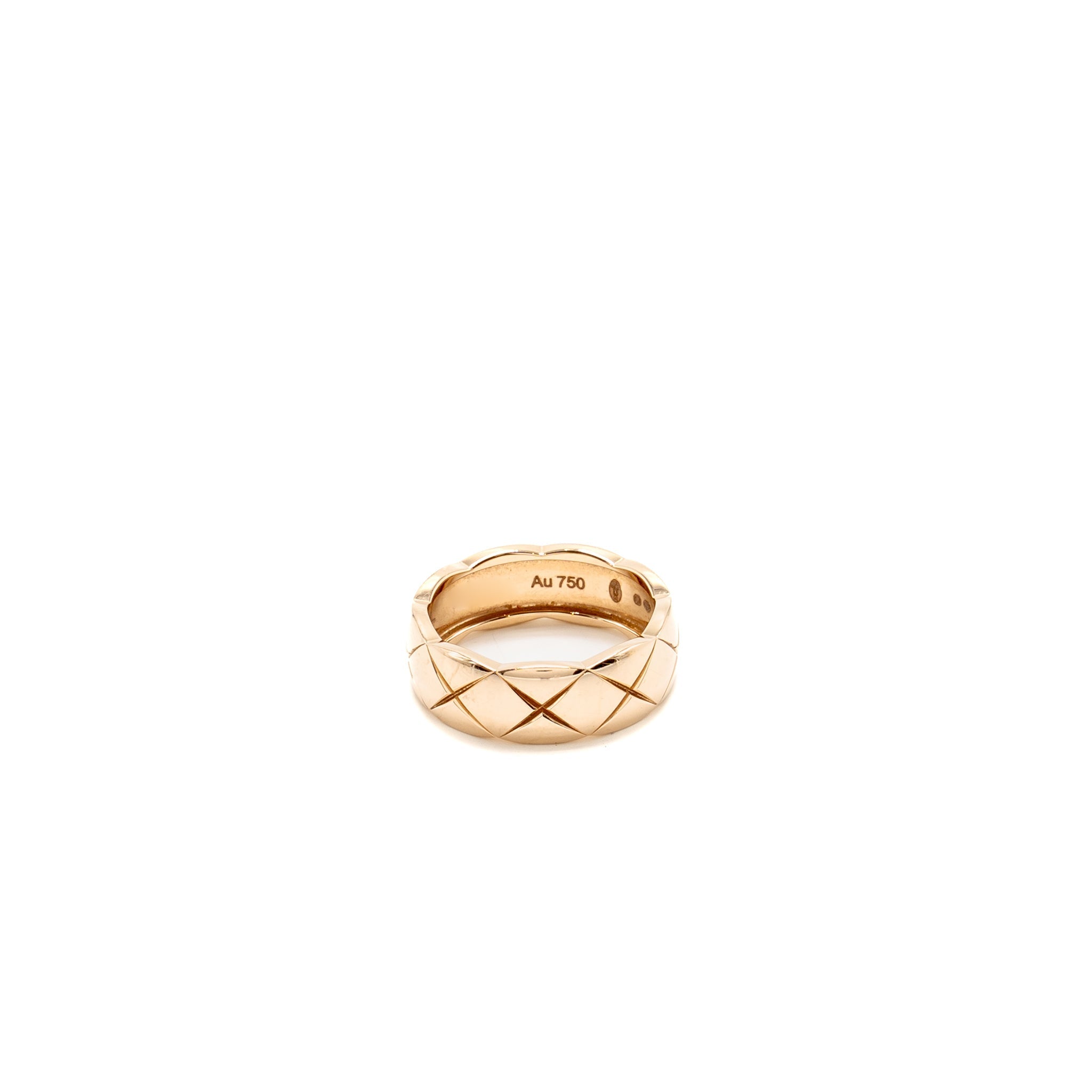 CHANEL COCO CRUSH RING BEIGE GOLD