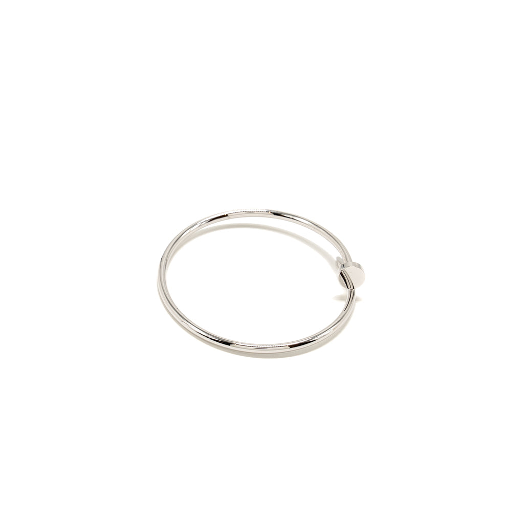 CARTIER JUSTE UN CLOU BRACELET WHITE GOLD
