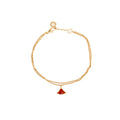 BVLGARI DIVAS’ DREAM BRACELET ROSE GOLD, CARNELIAN