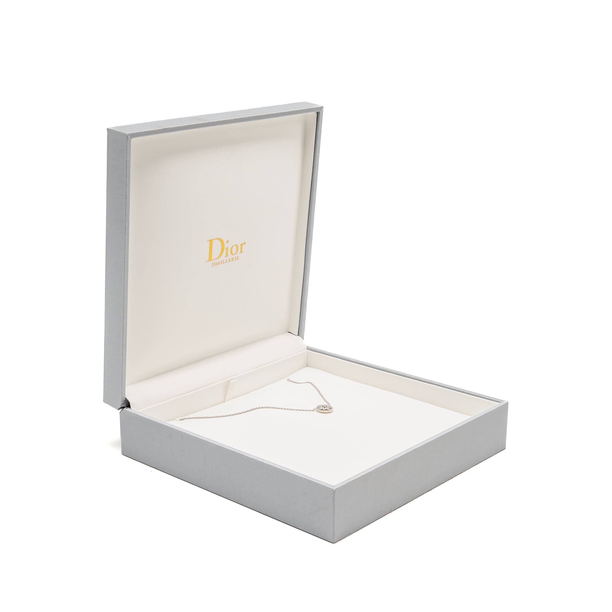 DIOR ROSE DES VENTS NECKLACE WHITE GOLD / DIAMOND/ MOTHER OF PEARL