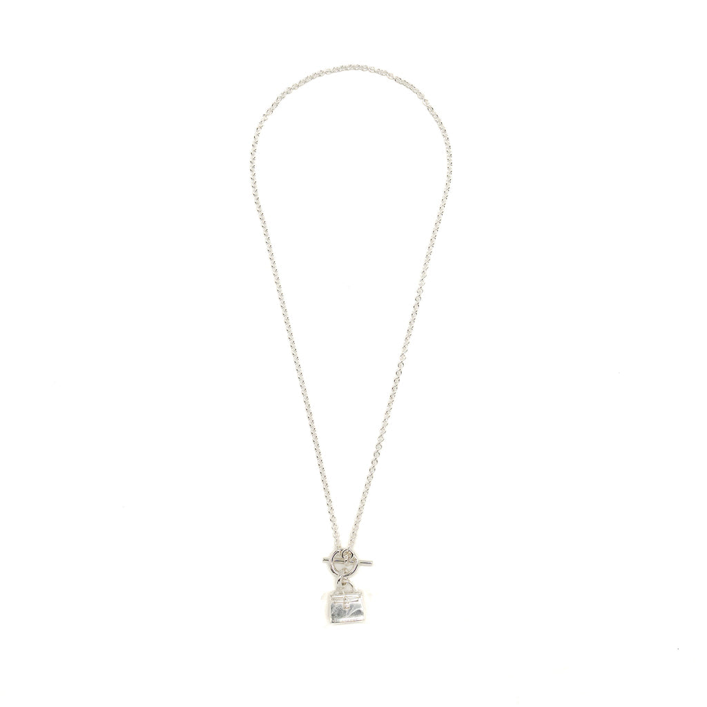 HERMES KELLY AMULETTE PENDANT STERLING SILVER