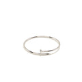 CARTIER JUSTE UN CLOU BRACELET WHITE GOLD
