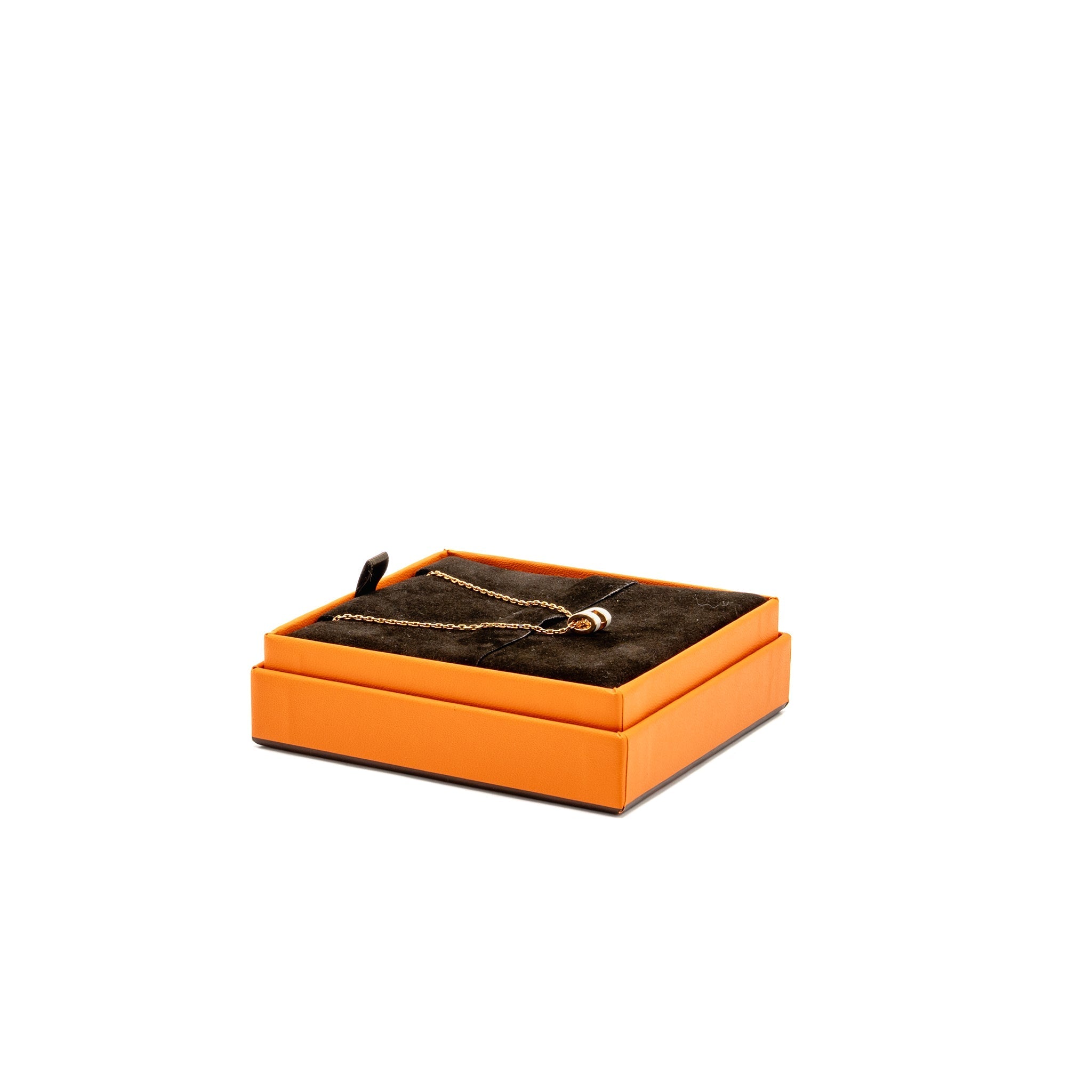 HERMES MINI POP H PENDANT BLANC RGHW