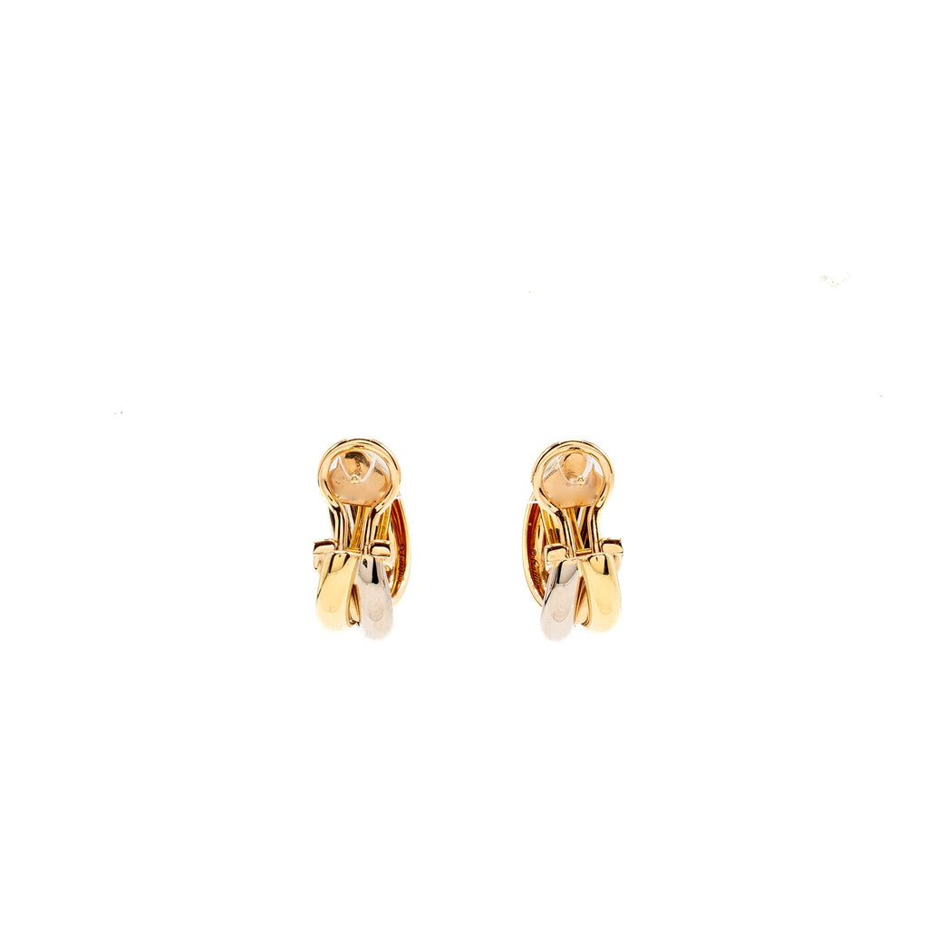 CARTIER TRINITY EARRINGS WHITE GOLD / ROSE GOLD/ YELLOW GOLD