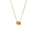 CARTIER LOVE PENDANT, 6 DIAMONDS, WHITE GOLD, ROSE GOLD