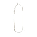 HERMES 80CM CHAINE D'ANCRE ALEA II LONG NECKLACE STERLING SILVER