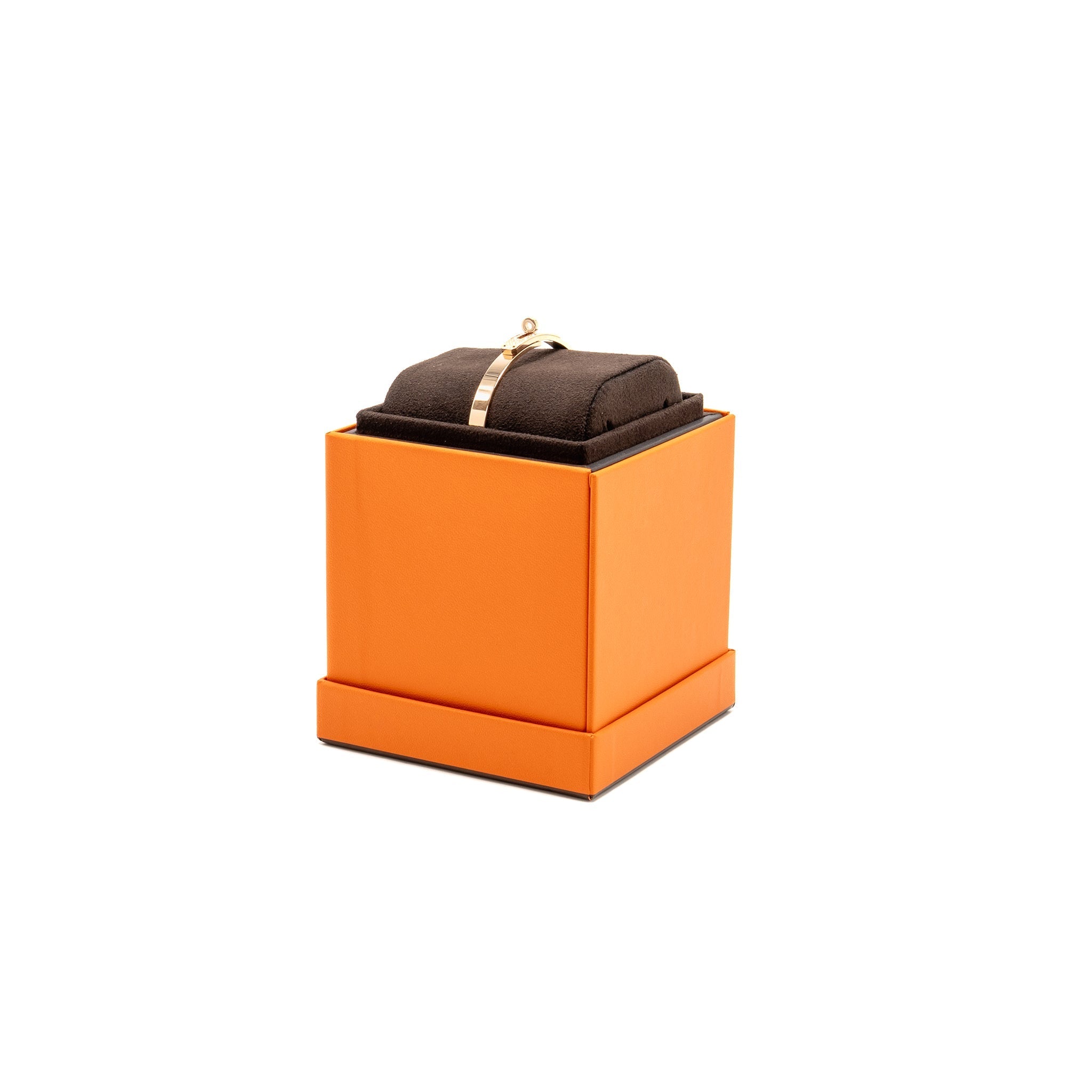 HERMES KELLY BRACELET ROSE GOLD WITH DIAMONDS