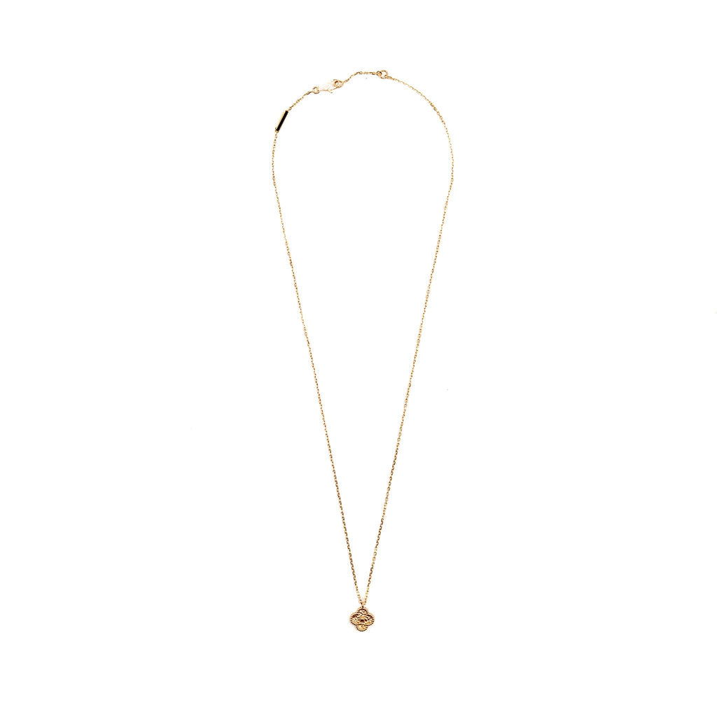 VAN CLEEF & ARPELS SWEET ALHAMBRA PENDANT ROSE GOLD