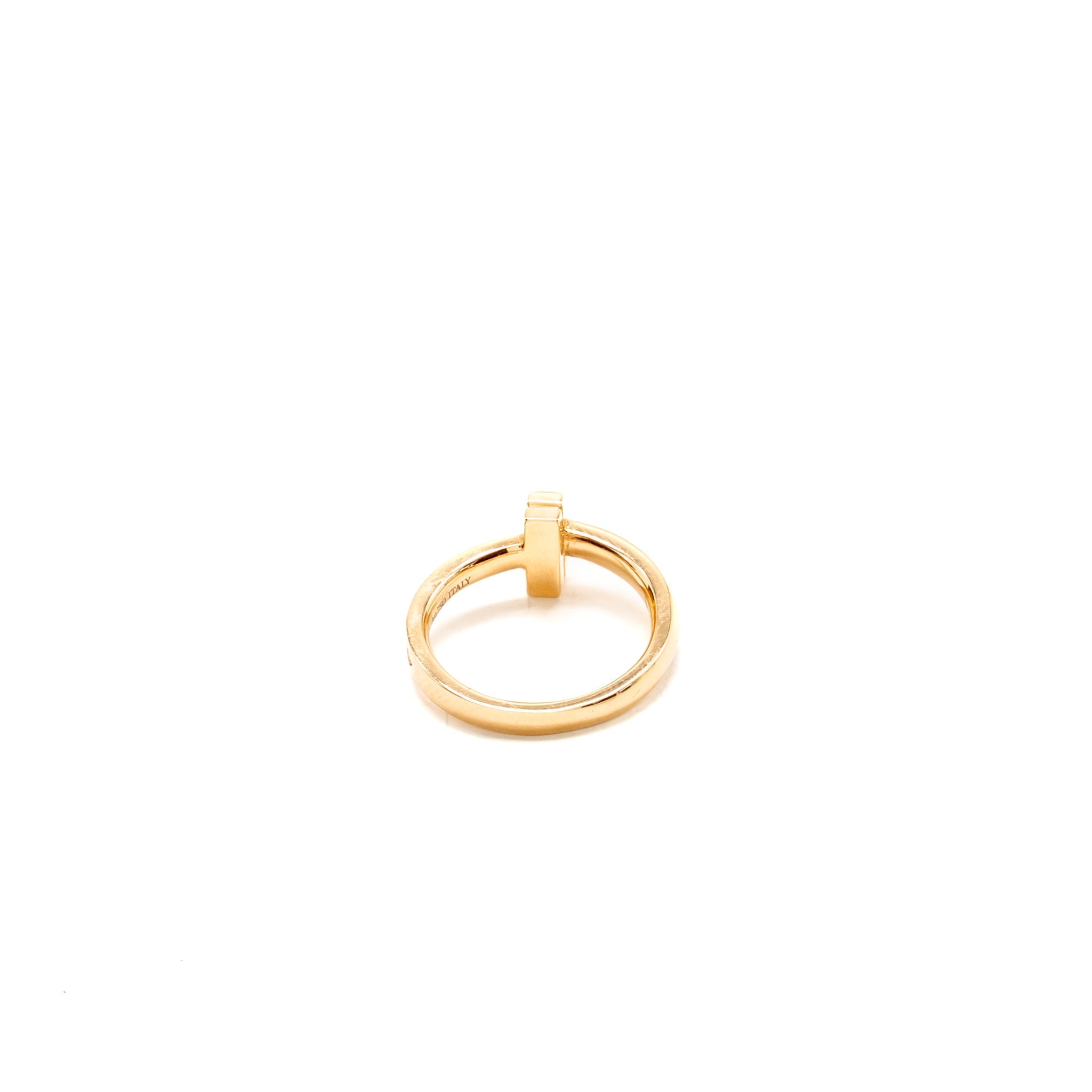 TIFFANY T1 RING ROSE GOLD DIAMONDS