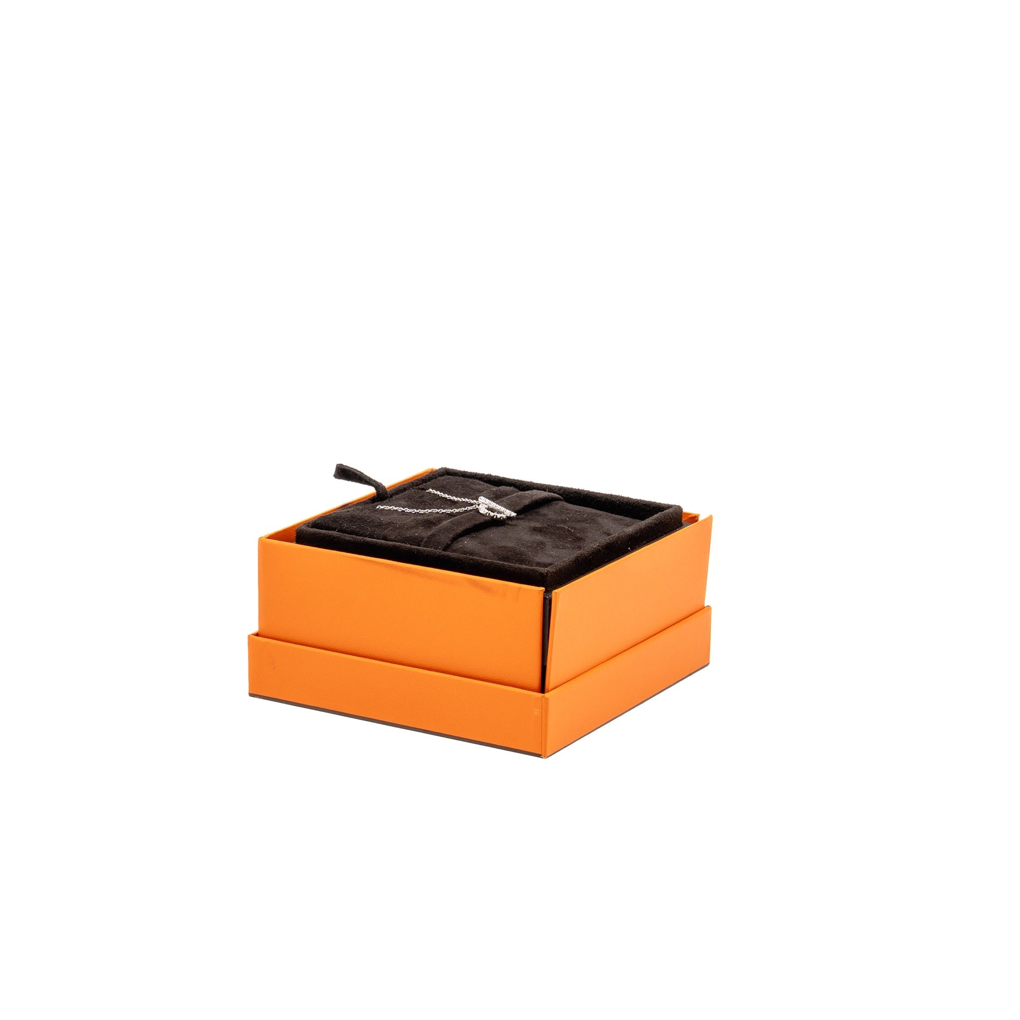 HERMES FINESSE PENDANT WHITE GOLD WITH DIAMONDS
