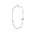 HERMES 120CM FARANDOLE LONG NECKLACE STERLING SILVER