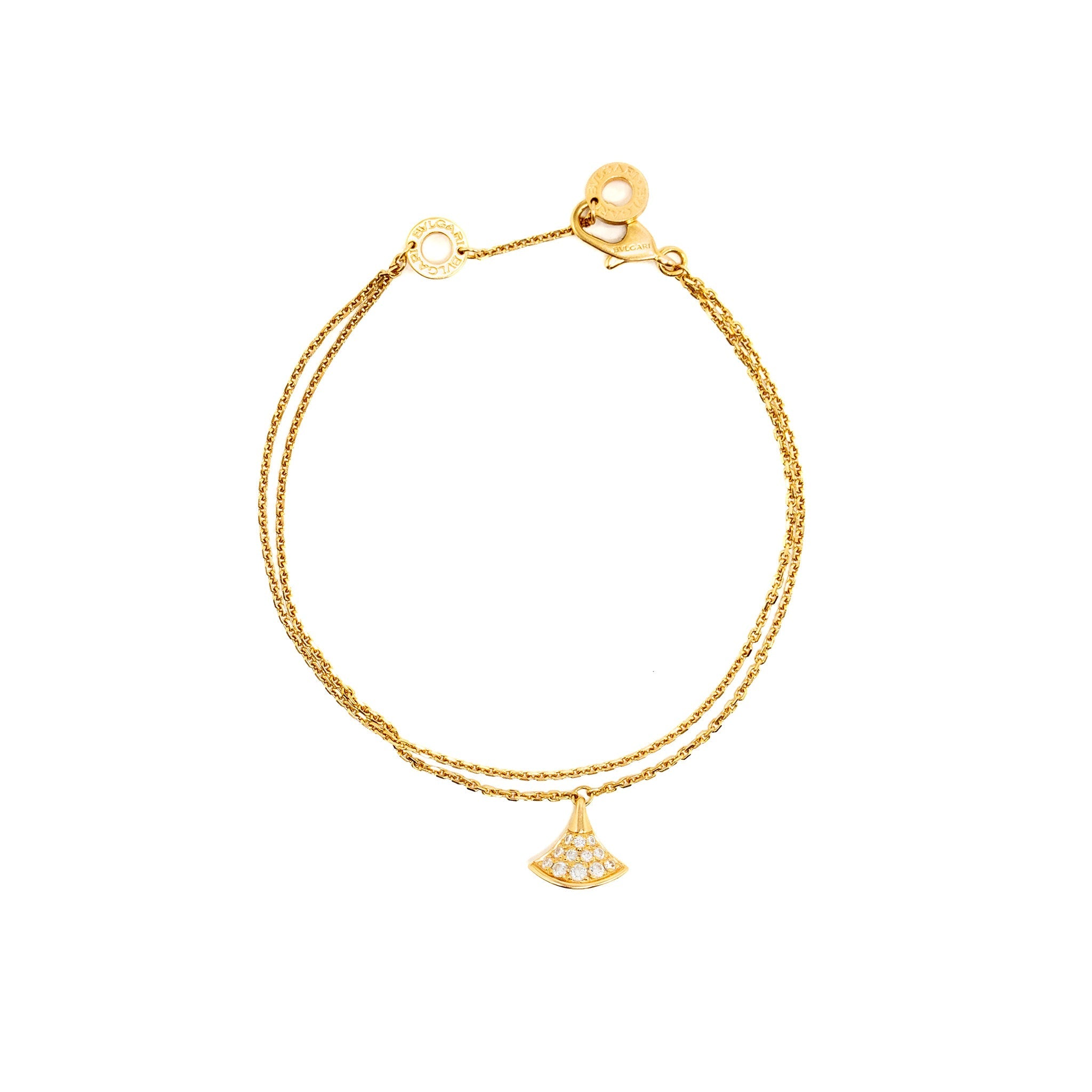 BVLGARI DIVA’S DREAM BRACELET 18K ROSE GOLD WITH DIAMONDS