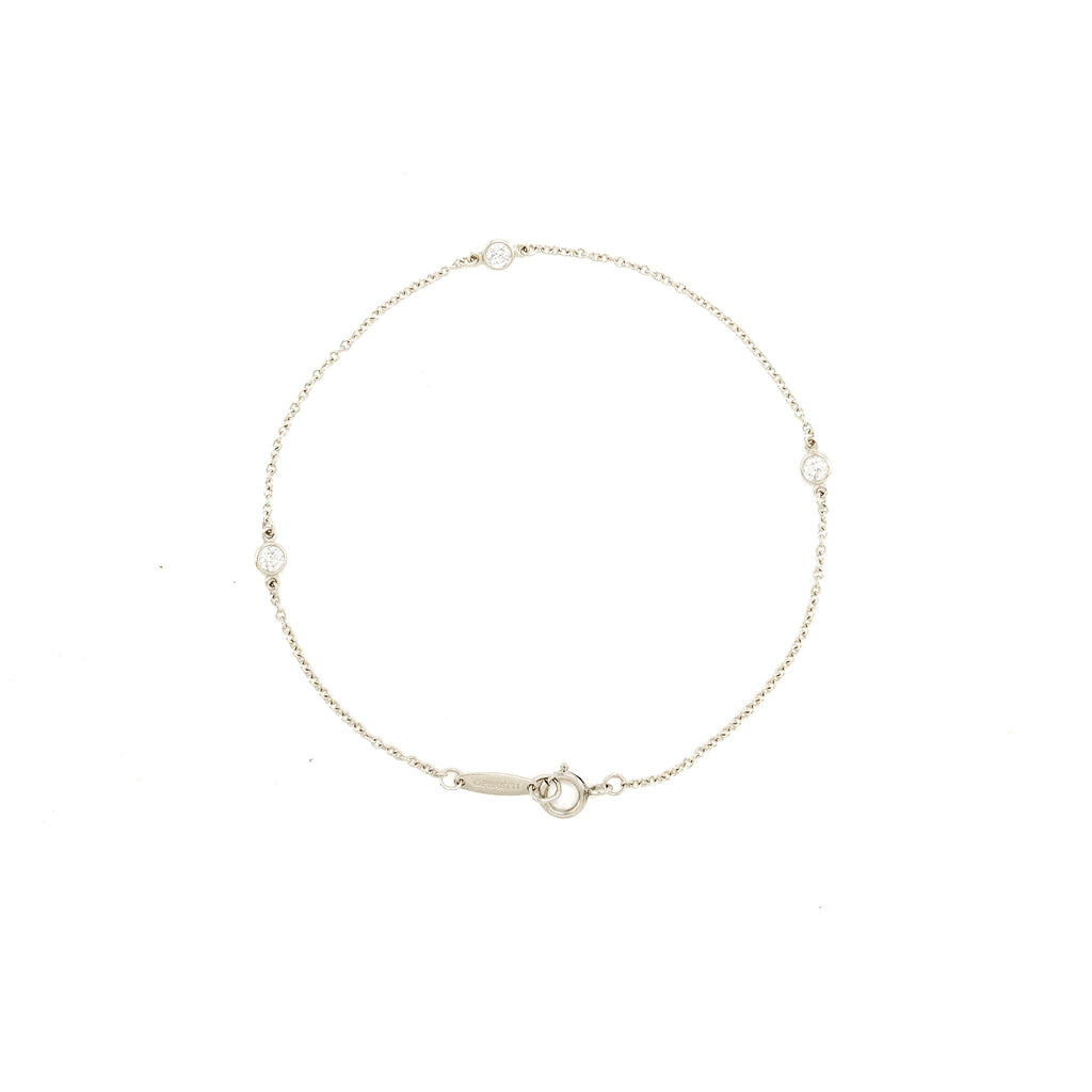 TIFFANY DIAMONDS BY THE YARD BRACELET PLATINUM DIAMONDS